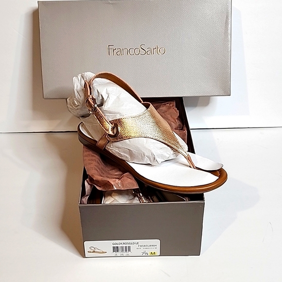 franco sarto thong sandals